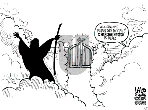 Lalo Alcaraz on Monday April 7, 2008 Comic Strip