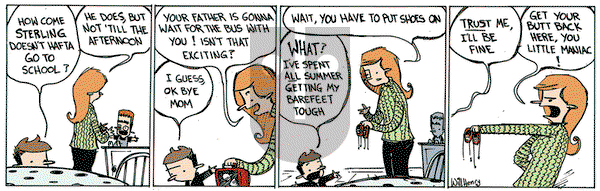 Wallace the Brave on Wednesday July 1, 2015 Comic Strip