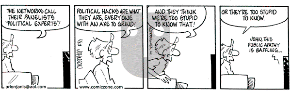 Arlo and Janis on Saturday January 23, 1999 Comic Strip