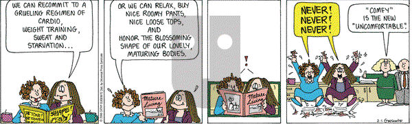 Cathy Classics on Wednesday February 1, 2006 Comic Strip