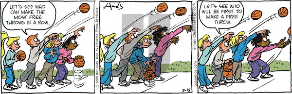 Cleats on Saturday March 15, 2008 Comic Strip