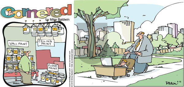 Cornered on Sunday June 16, 2013 Comic Strip