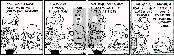 FoxTrot on Thursday February 22, 2001 Comic Strip