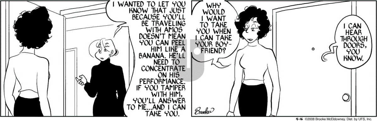9 Chickweed Lane - Wednesday April 16, 2008 Comic Strip