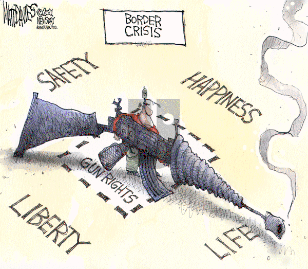 Matt Davies on Friday March 26, 2021 Comic Strip