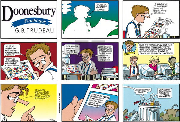 Doonesbury on Sunday January 4, 1998 Comic Strip