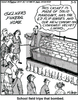 Close to Home on Wednesday May 9, 2007 Comic Strip