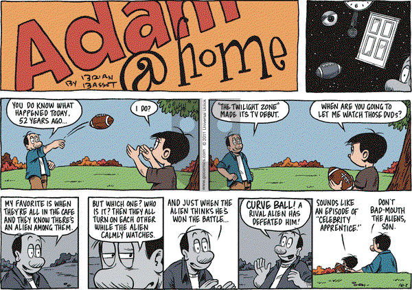 Adam@Home on Sunday October 2, 2011 Comic Strip