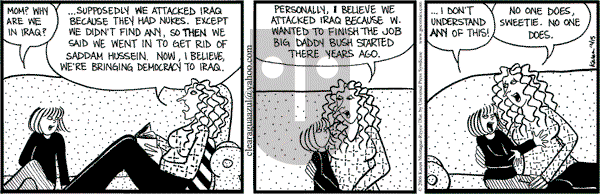 Clear Blue Water on Friday December 15, 2006 Comic Strip