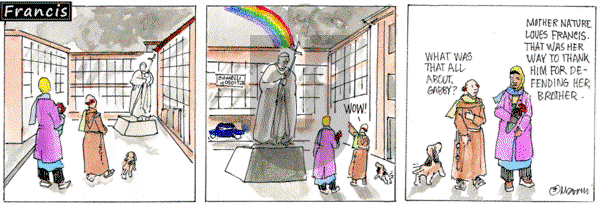 Francis on Thursday February 20, 2025 Comic Strip