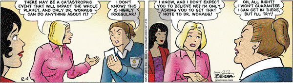 Alley Oop on Tuesday December 4, 2012 Comic Strip