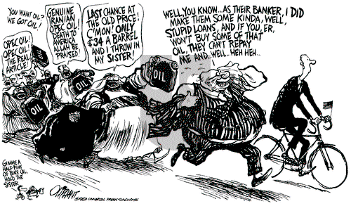 Pat Oliphant on Wednesday January 26, 1983 Comic Strip