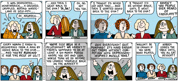 Cathy Classics - Sunday October 12, 1997 Comic Strip