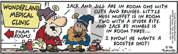 Frank and Ernest on Tuesday August 26, 2008 Comic Strip