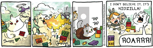 Breaking Cat News on Wednesday May 30, 2018 Comic Strip