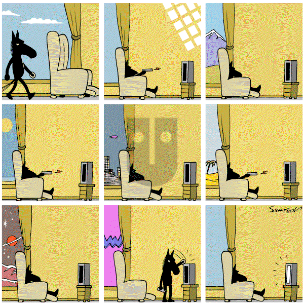 Dark Side of the Horse on Saturday September 10, 2011 Comic Strip
