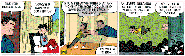 Rip Haywire on Monday August 31, 2015 Comic Strip