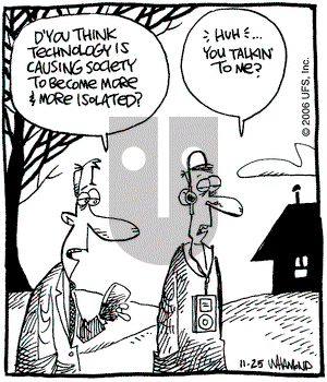 Reality Check on Saturday November 25, 2006 Comic Strip