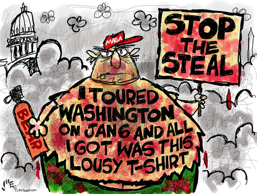 Clay Jones - Friday May 28, 2021 Comic Strip