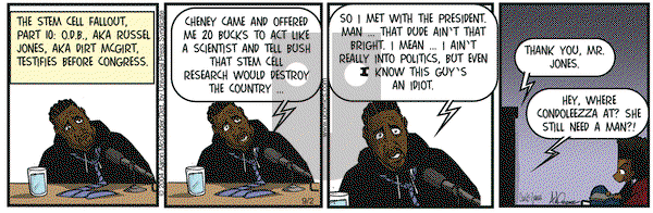 The Boondocks - Thursday September 2, 2004 Comic Strip