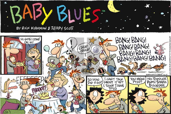 Baby Blues - Sunday October 21, 2012 Comic Strip