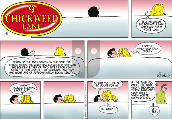 9 Chickweed Lane on Sunday November 29, 2015 Comic Strip