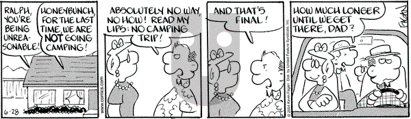 Drabble on Monday June 28, 2004 Comic Strip