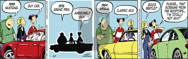 Baldo on Monday April 7, 2003 Comic Strip
