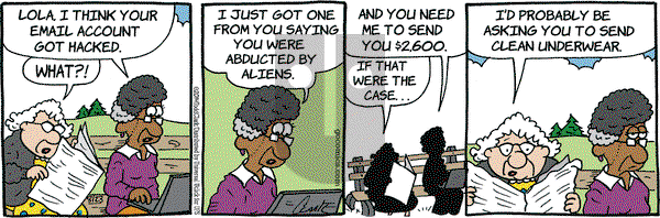 Lola on Saturday August 23, 2014 Comic Strip