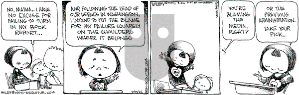 Non Sequitur on Tuesday March 26, 2002 Comic Strip