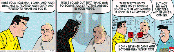 Rip Haywire on Saturday April 20, 2019 Comic Strip