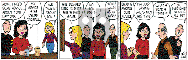 Luann on Monday February 28, 2005 Comic Strip