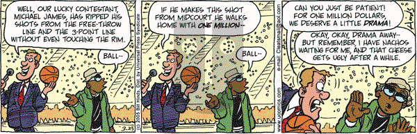 Cleats on Friday March 25, 2005 Comic Strip
