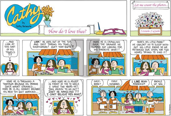 Cathy Classics on Sunday February 20, 2005 Comic Strip