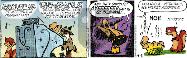 Over the Hedge on Wednesday September 8, 2010 Comic Strip