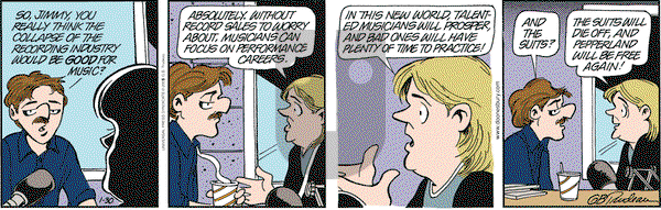 Doonesbury on Thursday January 30, 2003 Comic Strip