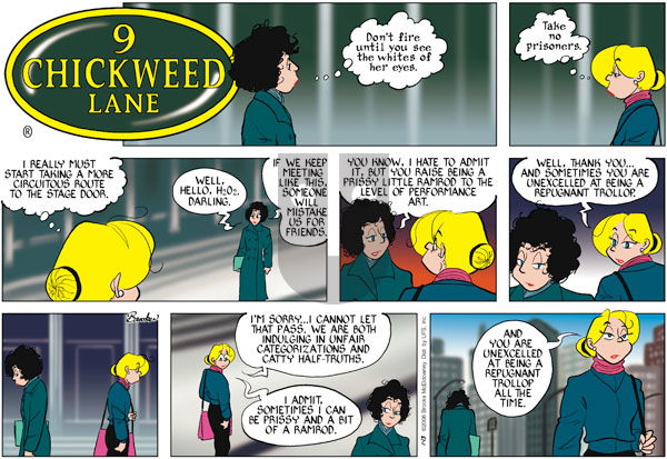 9 Chickweed Lane on Sunday January 13, 2008 Comic Strip