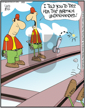 The Flying McCoys on Friday March 22, 2019 Comic Strip