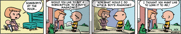 Peanuts Begins - Thursday September 26, 2024 Comic Strip