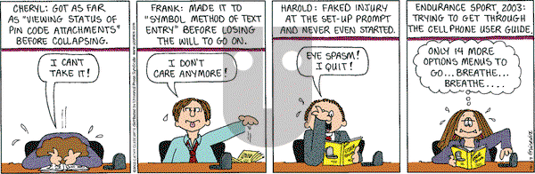 Cathy Classics on Monday October 27, 2003 Comic Strip