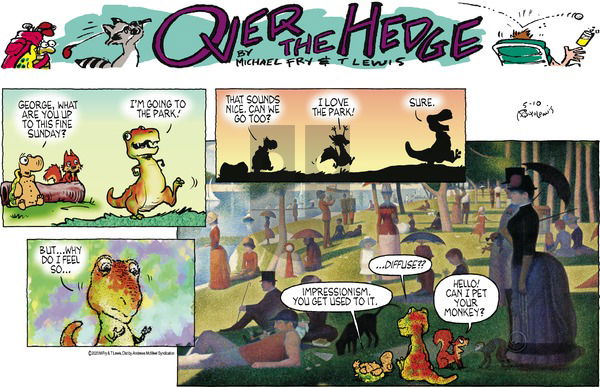 Over the Hedge on Sunday May 10, 2020 Comic Strip