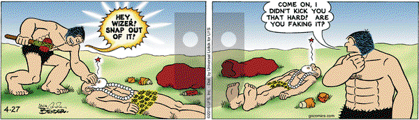 Alley Oop on Wednesday April 27, 2016 Comic Strip