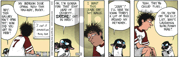 Get Fuzzy on Saturday June 23, 2007 Comic Strip