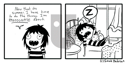 Sarah's Scribbles on Saturday May 24, 2014 Comic Strip