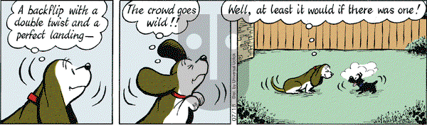Fred Basset on Thursday July 18, 2013 Comic Strip