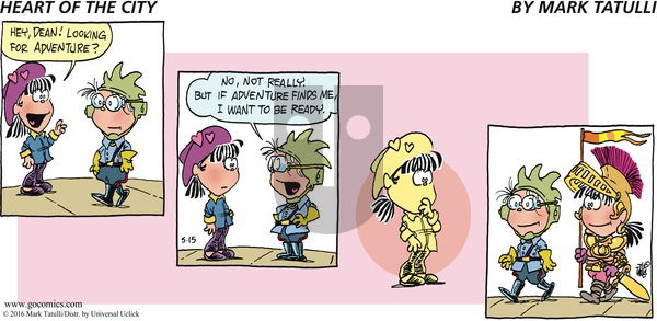 Heart of the City on Sunday May 15, 2016 Comic Strip