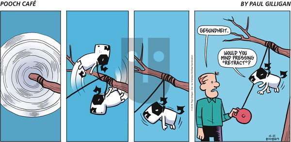Pooch Cafe on Sunday November 11, 2018 Comic Strip