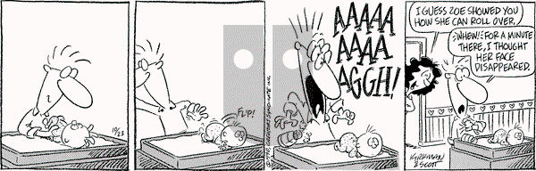 Baby Blues on Tuesday October 23, 1990 Comic Strip