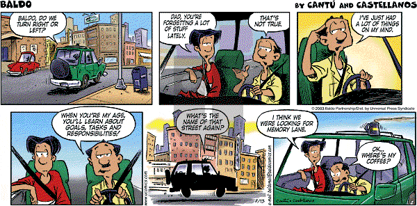 Baldo - Sunday July 13, 2003 Comic Strip