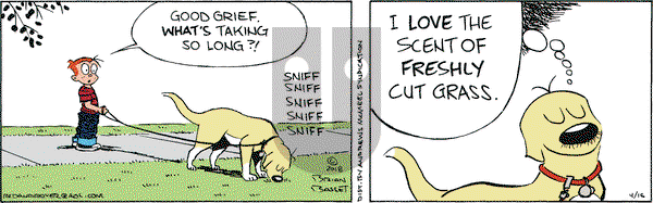 Red and Rover on Monday April 16, 2018 Comic Strip